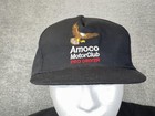 Vintage Amoco Motor Club Snapback Hat Mcdowell Enterprises Pro Driver Eagle Cap