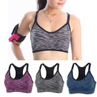 Women Sports Bra Padded High Impact Shockproof Running Yoga Gym Bra Underwear