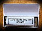 Vintage Hohner Bluesband Harmonica Nib Brand New   Never Played - Key Of C