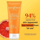 Dot   Key Vitamin C   E Super Bright Gel Face Wash  Fades Pigmentation   100 Ml