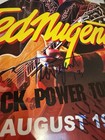 Ted Nugent 2012 Signed 11x17 Poster 2012 Motor City Mad Man Rock Icon With Coa