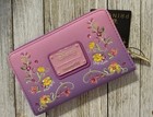 New With Tag  Loungefly Disney Tangled Rapunzel Faux Leather Wallet 