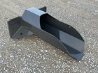 Berlon 60  Gravel Spoon Bucket Attachment 0 35 Yard Fits Skid Steer Quick Attach
