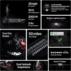 Segway Ninebot Max Series Electric Scooter  Up To 22   28 Mph  Long Rang  Dual    