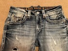 Rock Revival Mens Jeans Haven Slim Boot Size 34