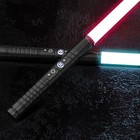 2pcs Star Wars Lightsaber Rgb Metal Hilt 7 Colors Force Fx Dueling Light 2-in-1