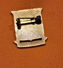  Nice And Rare Abc  Media Pin 1976 Innsbruck Winter Olympics