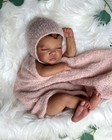 Black Reborn Baby Dolls Girl  19 Inch African American Newborn Babys Doll realis