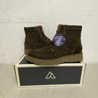 Alpine Design Men Casual Lace Wedge Boots Brown Suede Sizes 8 5-14 Ad23mc001-brn