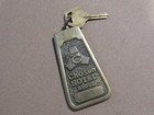 Antique Chosun Hotel Seoul Room Key   Fob Vintage Metal South Korea Brass Rare