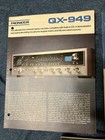 Pioneer Qx-949 Receiver Owners Manual