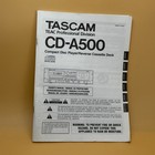Tascam Cd-a500 Cd Player Reverse Cassette Deck  Tape Doesn t Work  Cd Does  Read