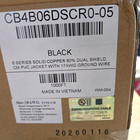 1000 Ft Perfect Vision   Rg-6 W grd single black solid Copper Ctr reel In Box 