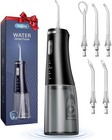 Rechargeable Cordless Water Flosser - Adjustable Pressure  Portable Oral Irrigat