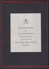 Tonga  1947 Congres Postal Universel Upu Presentation Book