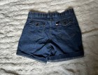 Lee Women s Blue Denim Cuffed Shorts Size 14