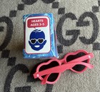 Brand New Babiators 43mm Red Heart Sunglasses