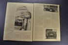 1954 Triumph Tr2 Sports Roadster Road Test Article Pages Nice Original 54