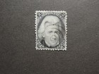 Us Stamp    Scott   73    1863 2c  Andrew Jackson    Black  Perf 12  Vf   Nh