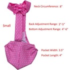 2 Sizes Adjustable Cloth Diaper Wearable Poultry For Farm Pet Goose duck chicken