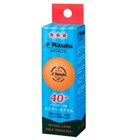 12 X Nittaku Nexcel 3-star 40  Orange Balls Ittf Made In Japan