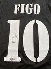 Luis Figo Signed Real Madrid Adidas Jersey Beckett Coa  030 