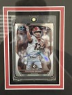 Stetson Bennett Autographed Georgia Bulldogs 1 Bowman Card Framed W  8x10 Photo