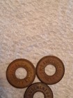 Lot Of 5 Rare Vintage   for Amusement Only   Tokens  3 Different Varieties  