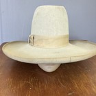 Vintage Stetson Tom Mix Cowboy Hat Silverbelly 1940s 50s Bucking Bronco 7 1 8    