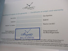 Breguet Watch Guarantee Warranty Certificate Of Origin Precious Stones Book Set
