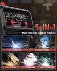 185a  5 In 1  Aluminum Welding Machine  Control 110v 220v Dual Voltage