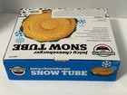 New Big Mouth Snow Tube Cheeseburger  37 X 37 X 10 Pool Float Handles Outdoor B7