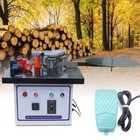 1200w  Self Cutting Edge Banding Machine Double Gluing Edge Banding Machine New