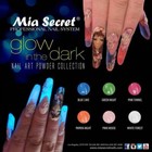 Nail Art  glow In The Dark  Acrylic Powder  6 Colors - Mia Secret