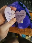 Vintage 1998 Swibco Puffkins Danny The Purple Dinosaur Bean Bag Plush New 4 5 