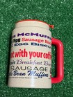 Vintage Mcdonald   s Mcmuffin Breakfast Thermos Cup Travel Mug What Do You Want