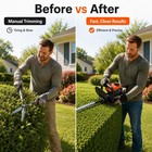 43cc 26cc Gas Hedge Trimmer Combo Garden Tool Long Reach Pole Trimmer 24 Inch
