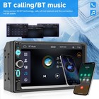 For Car 7  2-din Stereo Bluetooth Carplay Gps Head Unit
