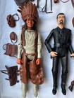 Marx Johnny West Sam Cobra And Geronimo Figures With Horse And Accessories