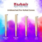 Kashmir Rolling Papers King Size Pre Rolled Cones 200 Pack  Hassle-free Smoking