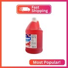 Snappy Bubble Gum Sno Cone Syrup  1 Gallon  128 Oz   Ready To Use For Snow Cone