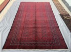 Antique Afghan Yaqoob Khani Rug 6x9 Red Handmade Persian Style Oriental Carpet