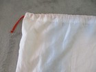 Coach Nylon Dust Cover Bag Large White Red 23  Storage 23x19 Drawstring Satin  
