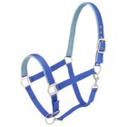 Nylon Padded Halter - Adjustable - Snap Throatlatch - 3 Sizes - 5 Colors