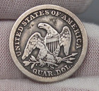 Key-date 1862-s Seated Liberty Quarter   From Ray Lathrop Collection 