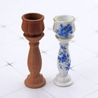 1 12 Scale Dollhouse Miniature Ceramic Planter Flowerpot Vase Garden Accessories