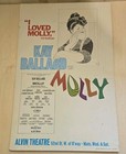 Kay Ballard As  molly    Alvin Theatre 52nd St  W  Of B way Card Poster 22 X 14