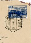 Macau Macao China-sc 329 single Frank -macau 22 ii 49-to Usa-scarce-opened A Lit