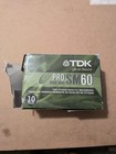 Tdk Pro Sm60 High Bias Iec Ii type Ii 60 Min Cassette Tapes 10 Pack Box