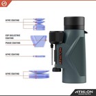 Athlon Optics 8x42 Midas Uhd Binoculars Ed Glass Waterproof For Hunting Birdwatc